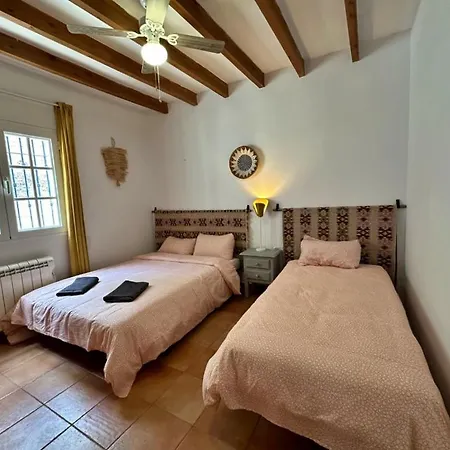 Villa Con Piscina Vallada, Barbacoa Y Hermosas Vistas By Andaraholidays